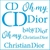 Stencil Litoarte 20x20 - STXX174 - Marcas Grife Christian Dior