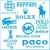 Stencil Litoarte 20x20 Marcas Grife Ferrari - STXX176