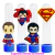 Kit Aplique Emborrachado Super Homem 1 C/ 2 Unidades na internet