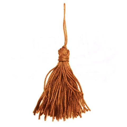 Pingente Franja 7cm Tangerina Unidade