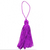 Pingente de Franja 7cm Roxo