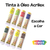 Kit Tinta a Óleo 8 Unidades 20ml Acrilex.