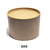 Tubo Lata Plástico 8X8cm Gold