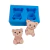 Molde Silicone Urso 2 Cavidades na internet