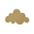 MDF Aplique Recorte Nuvem 7x4,5cm
