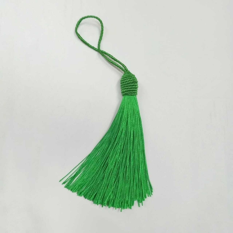 Tassel Pompom com Tulipa 90mm - Verde - comprar online