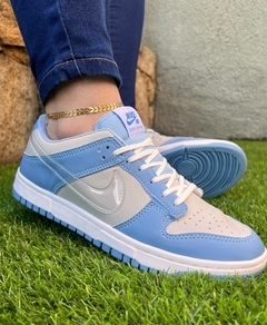Imagem do Nike DUNK • Azul/Logo transparente