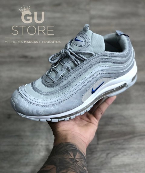 Air Max 97 • Cinza/Logo refletivo - comprar online