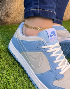 Nike DUNK • Azul/Logo transparente - loja online