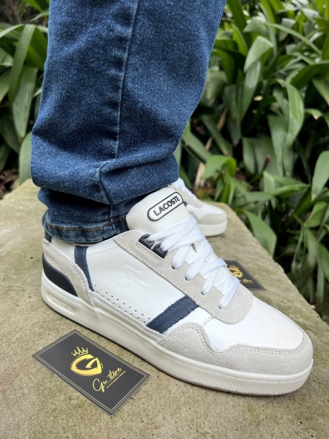 Lacoste T-Clip • Cinza/Azul - comprar online