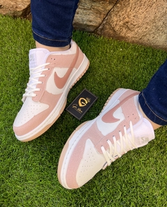 Nike DUNK • Rosa/Branco na internet