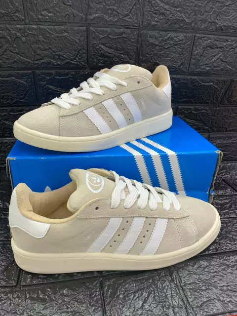 Adidas Campus • Bege/Branco