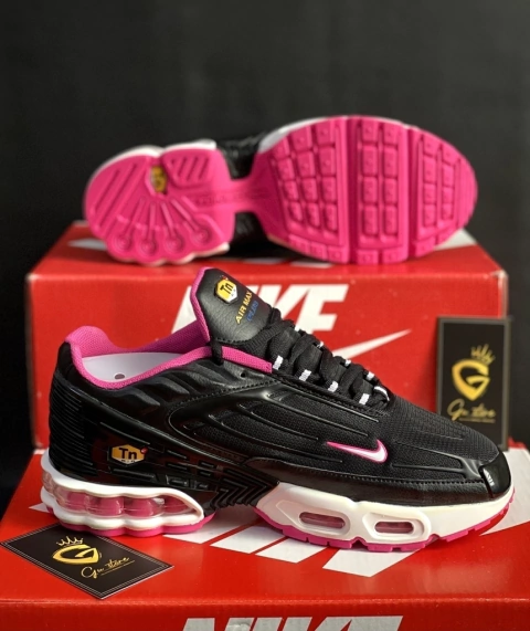 Air Max Plus 3 • Preto/Rosa - comprar online