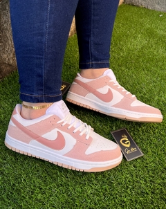 Nike DUNK • Rosa/Branco - loja online