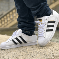 Adidas Superstar • Branco/Preto - comprar online