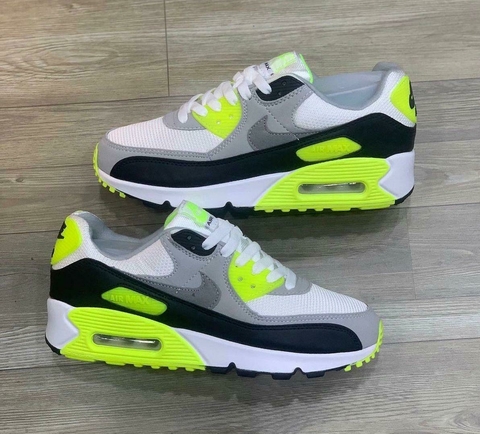 Air Max 90 • Preto/Cinza/Verde