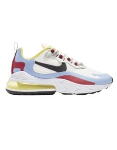 Air Max 270 React • Branco/Azul/Amarelo/Vermelho