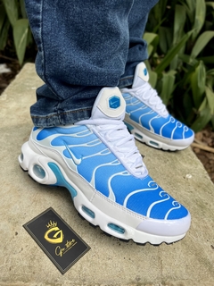 Air Max TN • Branco/Azul - loja online
