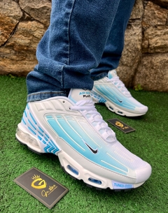 Air Max Plus 3 • Branco/Azul - Gu Store