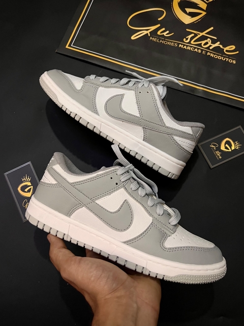 Nike DUNK • Cinza/Branco - comprar online