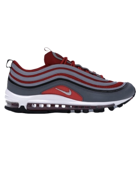 Air Max 97 • Cinza/Vermelho