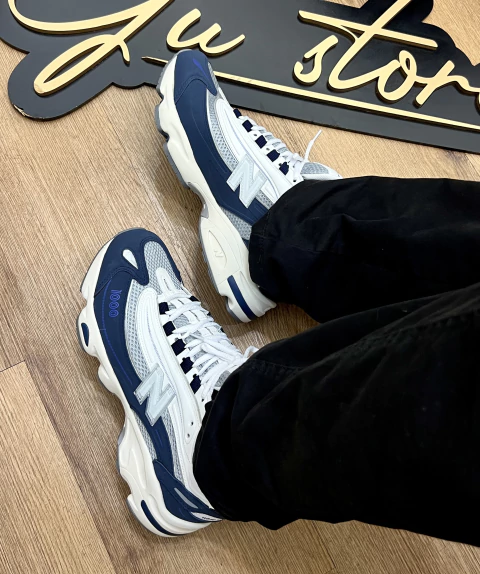 New Balance 1000 • Prata/Azul - comprar online