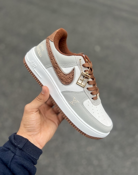 Air Force LV • Cinza/Marrom