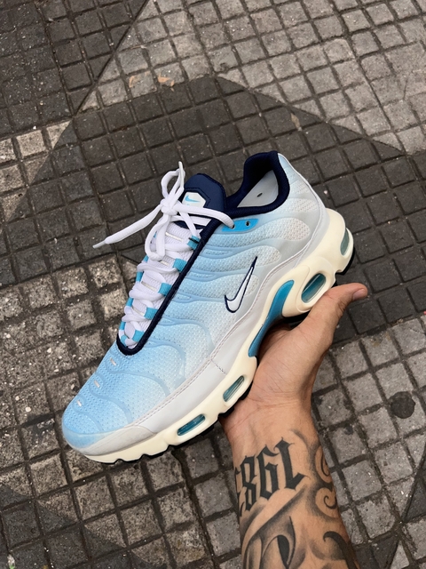 Air Max TN • Branco/Azul