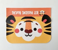Organizador Higiene Bucal Estampado - Linha e Flor Ateliê