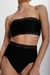BIQUÍNI ELÁSTICO PRETO - comprar online