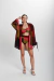 ABSTRATO KIMONO CURTO LINHO
