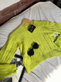 Sweater trenzado cropp Gretta - comprar online