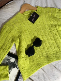 Sweater trenzado cropp Gretta - Mi Loca Showroom