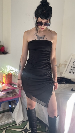Imagen de Vestido microtul strapless