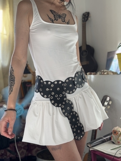 Imagen de Vestido piel de Durazno Globo