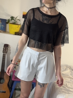 Short engomado con elástico en internet
