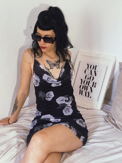 Vestido microtul rose - tienda online