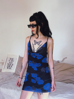 Vestido microtul rose