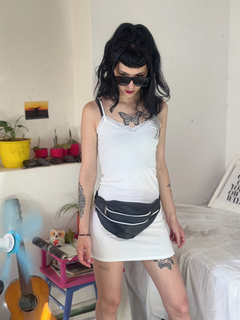 Vestido morley con puntillas
