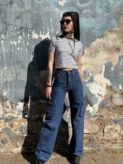 Top rayas mint - comprar online