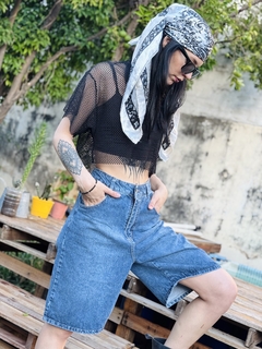 Bermuda Jean blue classic - comprar online