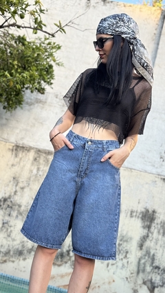 Bermuda Jean blue classic - Mi Loca Showroom