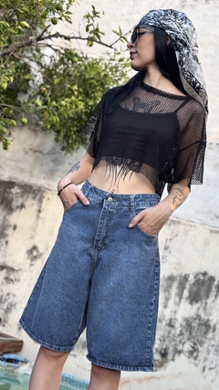 Bermuda Jean blue classic - tienda online
