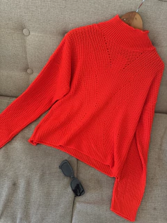 Sweater tejido polera