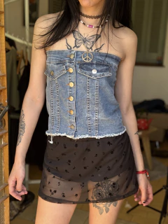 Imagen de Strapless Denim