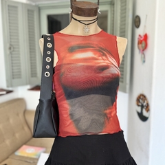 Top microtul Face - tienda online