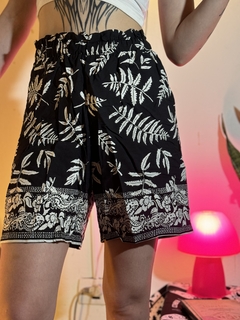 Short Lino Leaves - comprar online