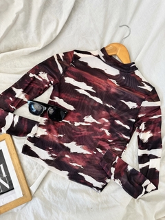 Top Microtul Camuflaje - Mi Loca Showroom
