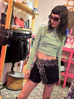 Top Microtul shine green - comprar online