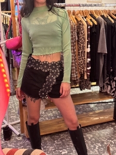 Top Microtul shine green - tienda online